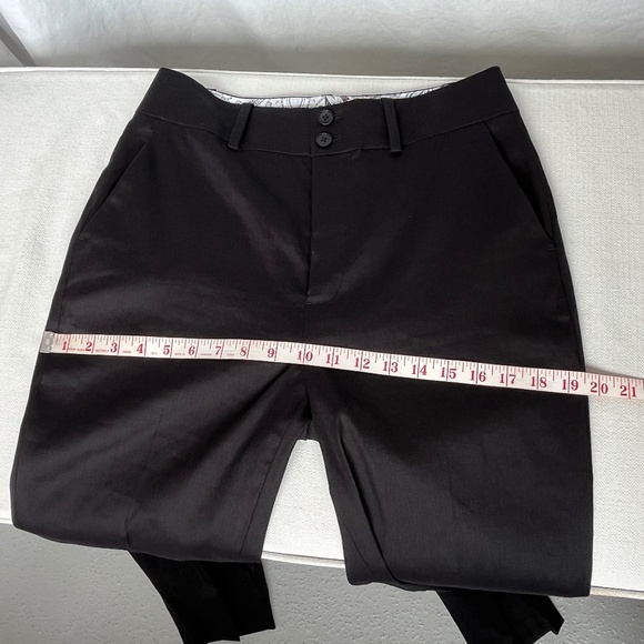 Simons (4/Sm) Contemporaine linen-blend pants, with stretch, EUC. - Picture 10 of 16